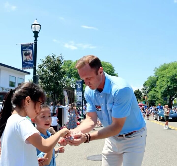 More footage of the Braintree Stars and Stripes Parade️🤍 #tonyking4senate #vote