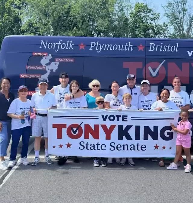 Thank you, Bridgewater, for having me! It was an amazing Fourth of July Parade and a fantastic day celebrating with the community and meeting so many wonderful people  #tonyking4senate #vote