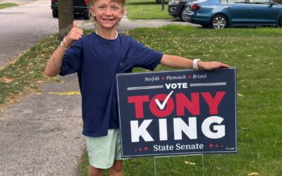 We’re so close to September 1st! Do the right thing, vote for Tony King.